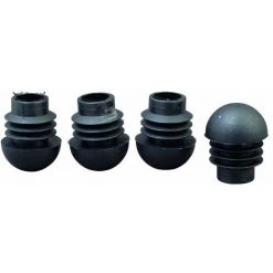 Siena Garden Universal Fußkappen, 4er-Set, Schwarz, Rund, Ø 20 Mm 0691100877 Siena Siena Universal Fußkappen
