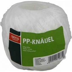 SIENA GARDEN PP-Knäuel 1mm L:80m Knäuel Pflanzen Pflanzzubehör Heimwerker Befestigungen TOP