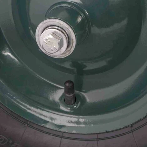 SIENA GARDEN Ersatzrad Für Fort Schubkarre Grün, Luftreifen 400 X 100 Mm 4 SIENA GARDEN Ersatzrad Für Fort Schubkarre Grün, Luftreifen 400 X 100 Mm – Bild 2