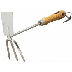 SIENA GARDEN Doppelhäckchen ClassicLine Unkrauthacke Grubber Hacken Gartenhacke Terrasse TOP