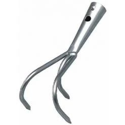 SIENA GARDEN Grubber 3Zinken 10cm Gartengeräte Hacke Grubber Gartenarbeit Garten Terrasse TOP