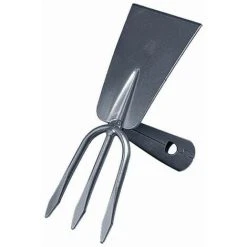 SIENA GARDEN Gartendoppelhacke 3 Zinken Gartengeräte Hacke Grubber Gartenarbeit Garten TOP