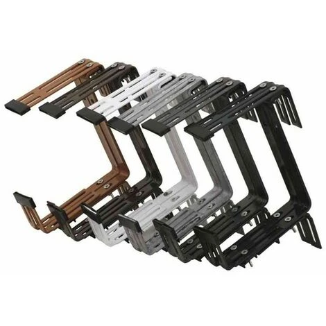 SIENA GARDEN Blumenkastenhalter Gigant, Anthrazit 3 SIENA GARDEN Blumenkastenhalter Gigant, Anthrazit