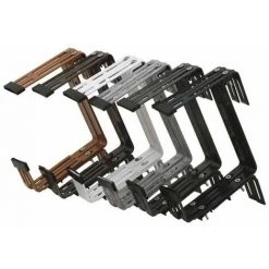 SIENA GARDEN Blumenkastenhalter 3-fach Verstellbar, Grün