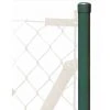 SIENA GARDEN Zaunpfahl Feuerverzinkt + Grün 44 X 2250 Mm -SIENA GARDEN Shop 20773936 1