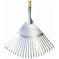 SIENA GARDEN Fächerbesen Mit 22 Zinken Mit Gerätestiel 1400 X 28 Mm