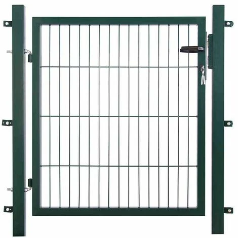 SIENA GARDEN Einstabtor 1250 X 1000 Mm Grün New-System, 250x50 4-kant 3 SIENA GARDEN Einstabtor 1250 X 1000 Mm Grün New-System, 250x50 4-kant