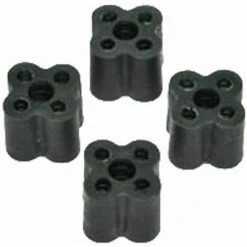 SIENA GARDEN T&T Kupplung Kunststoff 4 Stück Grün