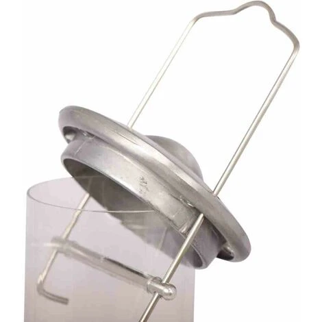 SIENA GARDEN Vogelfuttersäule Aluminium Line Für Mischfutter, 39 Cm 5 SIENA GARDEN Vogelfuttersäule Aluminium Line Für Mischfutter, 39 Cm – Bild 3