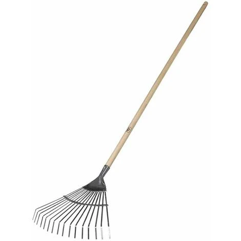 SIENA GARDEN ClassicLine Fächerbesen, 43 Cm, Edelstahl, 140 Cm Eschenstiel FSC 100% 4 SIENA GARDEN ClassicLine Fächerbesen, 43 Cm, Edelstahl, 140 Cm Eschenstiel FSC 100% – Bild 2