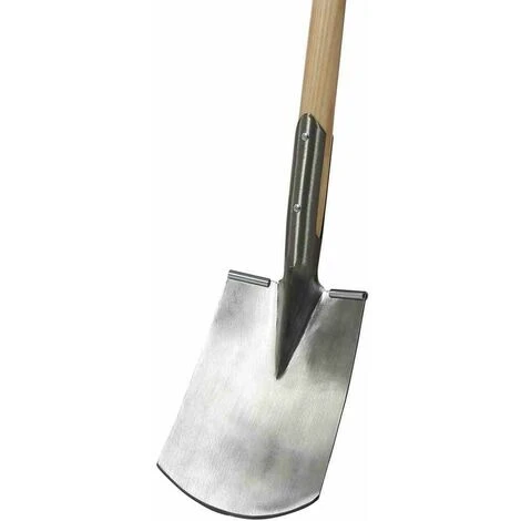 SIENA GARDEN Super-Profi-Spaten Bremer Form, Gr. 1, Doppelfederspaten, 85 Cm Eschen-T-Stiel 3 SIENA GARDEN Super-Profi-Spaten Bremer Form, Gr. 1, Doppelfederspaten, 85 Cm Eschen-T-Stiel