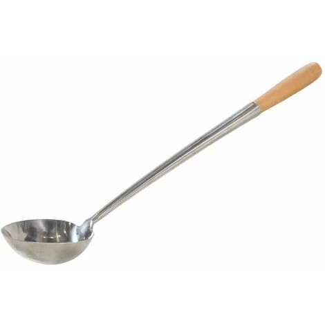 SIENA GARDEN Kelle Für Gulaschkessel Inox Mit Holzgriff 3 SIENA GARDEN Kelle Für Gulaschkessel Inox Mit Holzgriff