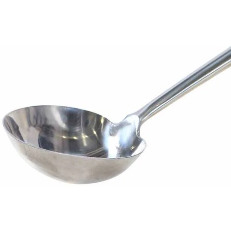 SIENA GARDEN Kelle Für Gulaschkessel Inox Mit Holzgriff 4 SIENA GARDEN Kelle Für Gulaschkessel Inox Mit Holzgriff – Bild 2