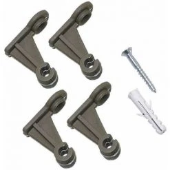 SIENA GARDEN Wandbefestigung Für Spaliere Braun Mit SB-Reiter