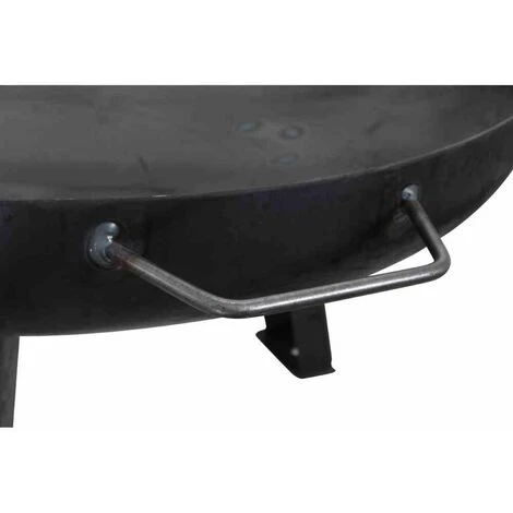 SIENA GARDEN Feuerschale XXL Anthrazit Ø 55 Cm Langlebiges Produkt, Stahl Unbehandelt 6 SIENA GARDEN Feuerschale XXL Anthrazit Ø 55 Cm Langlebiges Produkt, Stahl Unbehandelt – Bild 4