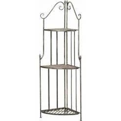 SIENA GARDEN Eckregal Felina 140cm Eisen Mit Mosaikoptik