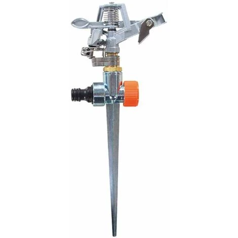 SIENA GARDEN Impuls- Kreis- & Sektorenregner Auf Erdspieß Rasensprenger Sprinkler Bewässerung 4 SIENA GARDEN Impuls- Kreis- & Sektorenregner Auf Erdspieß Rasensprenger Sprinkler Bewässerung – Bild 2