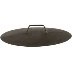 SIENA GARDEN Deckel Zu Feuerschale XXL 55 Cm Ø 57 X 0,2 Cm, Unbehandelter Stahl