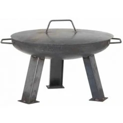 SIENA GARDEN Deckel Zu Feuerschale XXL 55 Cm Ø 57 X 0,2 Cm, Unbehandelter Stahl -SIENA GARDEN Shop 23146533 3