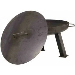 SIENA GARDEN Deckel Zu Feuerschale XXL 55 Cm Ø 57 X 0,2 Cm, Unbehandelter Stahl -SIENA GARDEN Shop 23146533 4