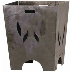 SIENA GARDEN Feuerkorb FLAMIA, Stahl Anthrazit 51 X 51 X 60 Cm