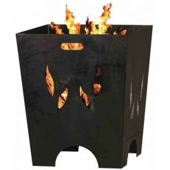 SIENA GARDEN Feuerkorb FLAMIA, Stahl Anthrazit 51 X 51 X 60 Cm 11 SIENA GARDEN Feuerkorb FLAMIA, Stahl Anthrazit 51 X 51 X 60 Cm -SIENA GARDEN Shop 23390019 5