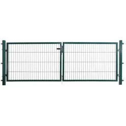 SIENA GARDEN Doppeltor 3000 X 1000 Mm Grün New-System, 250 X 50 4-kant