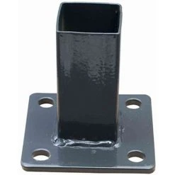 SIENA GARDEN Pfostenfuß Anthrazit New-System 40 X 40