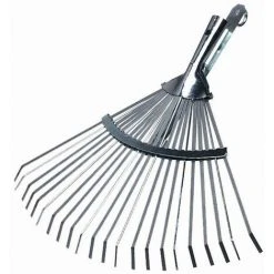 SIENA GARDEN Kombi-Fächerbesen Verstellbar 22 Zinken,verzinkt