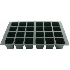 SIENA GARDEN Topfplatte 335 X 220 X 50 Mm Mit 24 Töpfen Aus Kunststoff Ø 4,5 Cm Gelocht