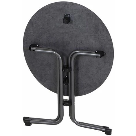 Klapptisch 'Sola', Siena Garden, Anthrazit D: Ca. 80cm 4 Klapptisch 'Sola', Siena Garden, Anthrazit D: Ca. 80cm – Bild 2