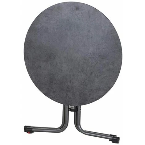 Klapptisch 'Sola', Siena Garden, Anthrazit D: Ca. 80cm 5 Klapptisch 'Sola', Siena Garden, Anthrazit D: Ca. 80cm – Bild 3