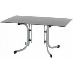 Klapptisch 'Sola', Siena Garden, Anthrazit Ca. 140x80cm