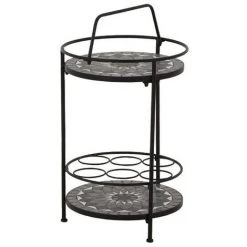 Siena Garden Serviertisch, Como, Matt Schwarz, Ca. 71 X 70 X 35 Cm 10 Siena Garden Serviertisch, Como, Matt Schwarz, Ca. 71 X 70 X 35 Cm -SIENA GARDEN Shop 31663624 4