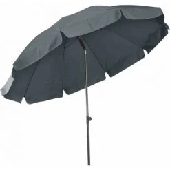 SIENA GARDEN Tropico Mittelstockschirm Anthrazit/grau Ø 250cm Gestell Stahl Anthrazit, Bezug 100% Polyester, 180g/m² In Grau, Lichtschutzfaktor UPF 50+ 9 SIENA GARDEN Tropico Mittelstockschirm Anthrazit/grau Ø 250cm Gestell Stahl Anthrazit, Bezug 100% Polyester, 180g/m² In Grau, Lichtschutzfaktor UPF 50+ -SIENA GARDEN Shop 34179277 3