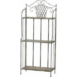 SIENA GARDEN Regal Felina 143cm Eisen Mit Mosaikoptik