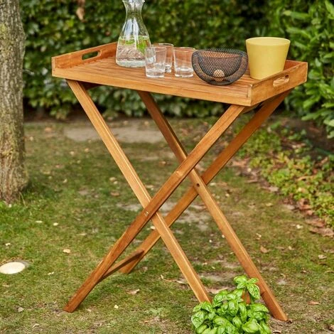 Tablett 'Caruna', Siena Garden, 3-teilig, Akazienholz, 91 X 70 X 45 Cm 6 Tablett 'Caruna', Siena Garden, 3-teilig, Akazienholz, 91 X 70 X 45 Cm – Bild 4