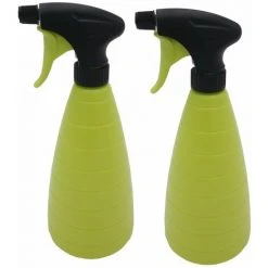 SIENA GARDEN 2x Handsprüher Sprühflasche 785ml Grün Pumpflasche Wassersprüher Zerstäuber