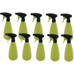 SIENA GARDEN 10x Handsprüher Sprühflasche 785ml Grün Pumpflasche Wassersprüher Zerstäuber