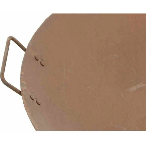 SIENA GARDEN Feuerschale Rusty Ø 61 Cm Gusseisen Rostbraun, Mit Griffen 6 SIENA GARDEN Feuerschale Rusty Ø 61 Cm Gusseisen Rostbraun, Mit Griffen – Bild 4