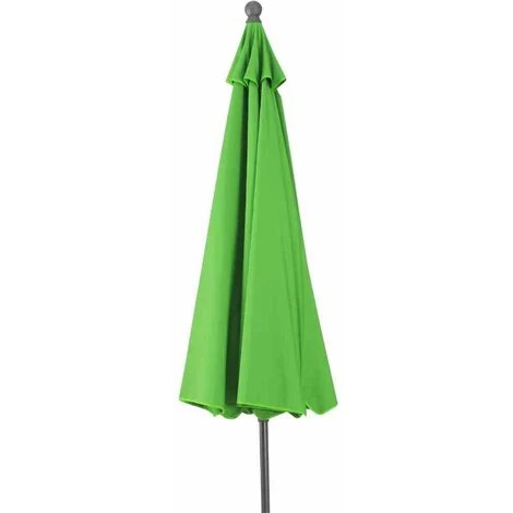 SIENA GARDEN Tropico Mittelstockschirm Anthrazit/limette Ø 250cm Gestell Stahl Anthrazit, Bezug 100% Polyester, 180g/m² In Limette, Lichtschutzfaktor UPF 50+ 4 SIENA GARDEN Tropico Mittelstockschirm Anthrazit/limette Ø 250cm Gestell Stahl Anthrazit, Bezug 100% Polyester, 180g/m² In Limette, Lichtschutzfaktor UPF 50+ – Bild 2