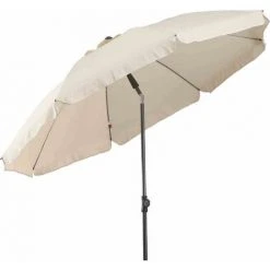 SIENA GARDEN Tropico Mittelstockschirm Anthrazit/natur Ø 200cm Gestell Stahl Anthrazit, Bezug 100% Polyester, 180g/m² In Natur, Lichtschutzfaktor UPF 50+ 9 SIENA GARDEN Tropico Mittelstockschirm Anthrazit/natur Ø 200cm Gestell Stahl Anthrazit, Bezug 100% Polyester, 180g/m² In Natur, Lichtschutzfaktor UPF 50+ -SIENA GARDEN Shop 41373537 3