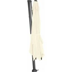 SIENA GARDEN Sunset N+ Ampelschirm Anthrazit/ecru 300x300cm Gestell Aluminium Anthrazit, Bezug 100% Polyester, 300g/m² In Ecru, PU-beschichtet, UPF 50+ 8 SIENA GARDEN Sunset N+ Ampelschirm Anthrazit/ecru 300x300cm Gestell Aluminium Anthrazit, Bezug 100% Polyester, 300g/m² In Ecru, PU-beschichtet, UPF 50+ -SIENA GARDEN Shop 41373549 2