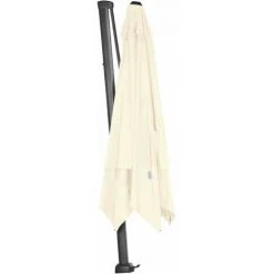 SIENA GARDEN Sunset N+ Ampelschirm Anthrazit/ecru 300x300cm Gestell Aluminium Anthrazit, Bezug 100% Polyester, 300g/m² In Ecru, PU-beschichtet, UPF 50+ 11 SIENA GARDEN Sunset N+ Ampelschirm Anthrazit/ecru 300x300cm Gestell Aluminium Anthrazit, Bezug 100% Polyester, 300g/m² In Ecru, PU-beschichtet, UPF 50+ -SIENA GARDEN Shop 41373549 5