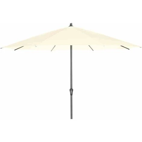 SIENA GARDEN Avio Mittelstockschirm Anthrazit/ecru Ø 350cm Gestell Alu Anthrazit, Streben Stahl, Bezug 100% Polyester, 220g/m² Ecru, Lichtschutzfaktor UPF 50+ 3 SIENA GARDEN Avio Mittelstockschirm Anthrazit/ecru Ø 350cm Gestell Alu Anthrazit, Streben Stahl, Bezug 100% Polyester, 220g/m² Ecru, Lichtschutzfaktor UPF 50+