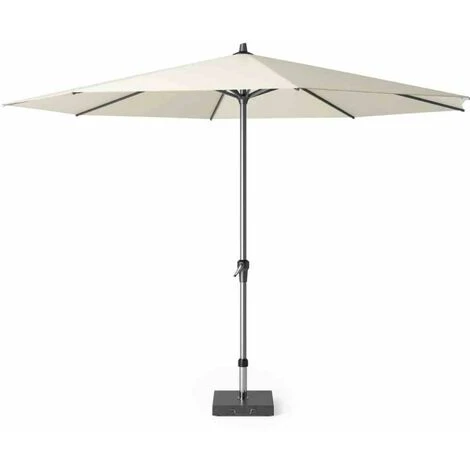 SIENA GARDEN Avio Mittelstockschirm Anthrazit/ecru Ø 350cm Gestell Alu Anthrazit, Streben Stahl, Bezug 100% Polyester, 220g/m² Ecru, Lichtschutzfaktor UPF 50+ 6 SIENA GARDEN Avio Mittelstockschirm Anthrazit/ecru Ø 350cm Gestell Alu Anthrazit, Streben Stahl, Bezug 100% Polyester, 220g/m² Ecru, Lichtschutzfaktor UPF 50+ – Bild 4