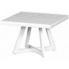 SIENA GARDEN Alexis Lounge Tisch 50x50 Aluminium Matt-weiß Gartentisch Tresentisch Bartisch -SIENA GARDEN Shop 41373567 1