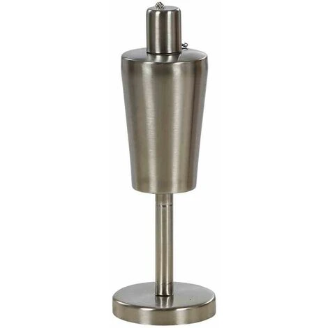 SIENA GARDEN Tischölfackel Dana, Aus Edelstahl, Aluminium Und Fiberglasdocht Ø 9 X 27 Cm, Max. Ölfüllmenge 340 Ml 3 SIENA GARDEN Tischölfackel Dana, Aus Edelstahl, Aluminium Und Fiberglasdocht Ø 9 X 27 Cm, Max. Ölfüllmenge 340 Ml