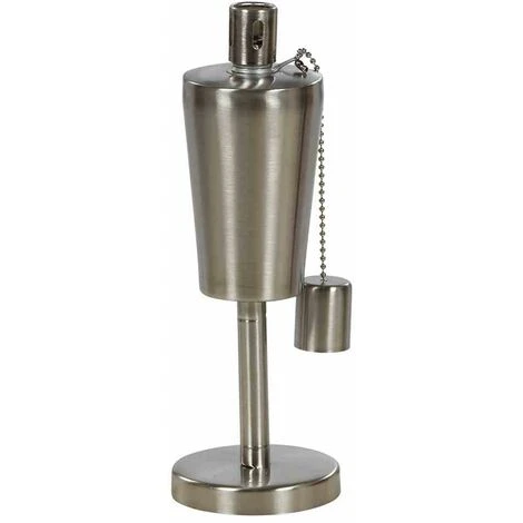 SIENA GARDEN Tischölfackel Dana, Aus Edelstahl, Aluminium Und Fiberglasdocht Ø 9 X 27 Cm, Max. Ölfüllmenge 340 Ml 4 SIENA GARDEN Tischölfackel Dana, Aus Edelstahl, Aluminium Und Fiberglasdocht Ø 9 X 27 Cm, Max. Ölfüllmenge 340 Ml – Bild 2