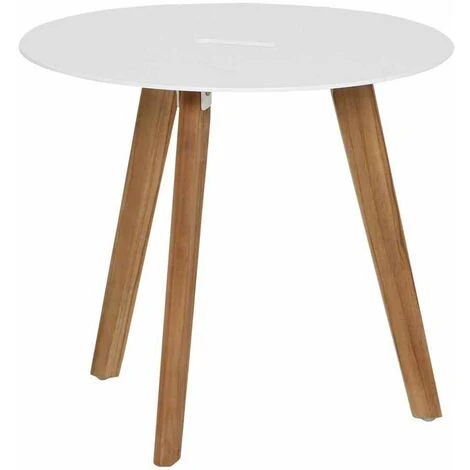 SIENA GARDEN Alba Beistelltisch Ø50x45 Cm Teakholz Couchtisch Kaffeetisch Wohnzimmertisch 3 SIENA GARDEN Alba Beistelltisch Ø50x45 Cm Teakholz Couchtisch Kaffeetisch Wohnzimmertisch